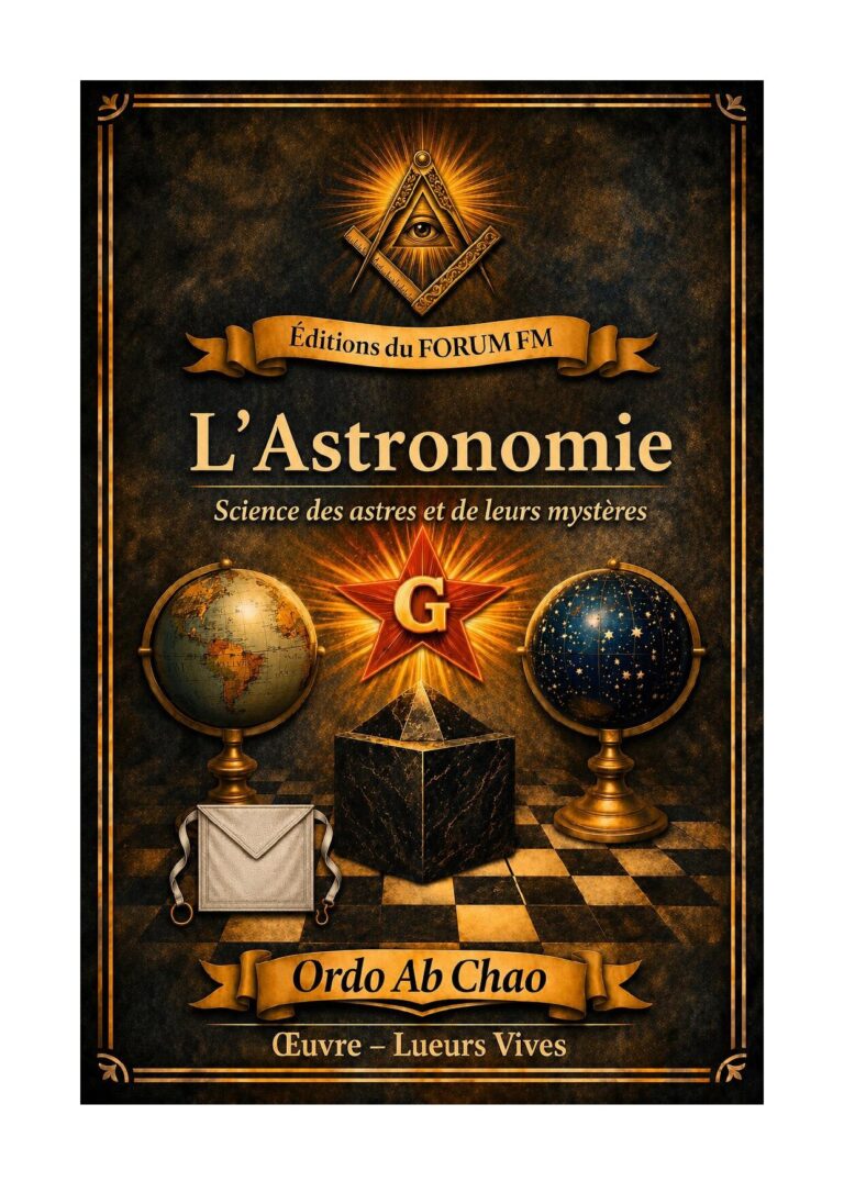 L'Astronomie – Lueurs Vives - LV0258 - Sources pour Franc-maçon