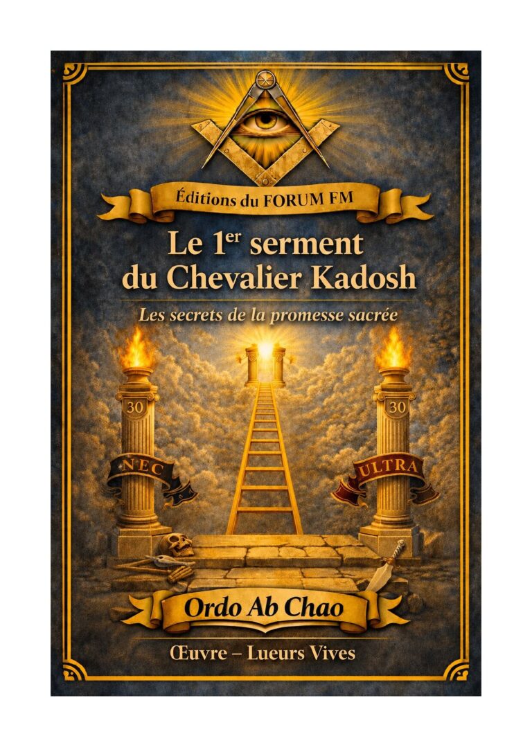Le 1er serment du Chevalier Kadosh – Lueurs Vives - LV3109 - Sources pour Franc-maçon