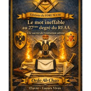 Le mot ineffable au 27ème degré du REAA – Lueurs Vives - LV2704 - Sources pour Franc-maçon