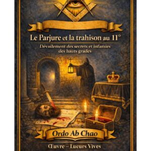 Le Parjure et la trahison au 11° – Lueurs Vives - LV1102 - Sources pour Franc-maçon