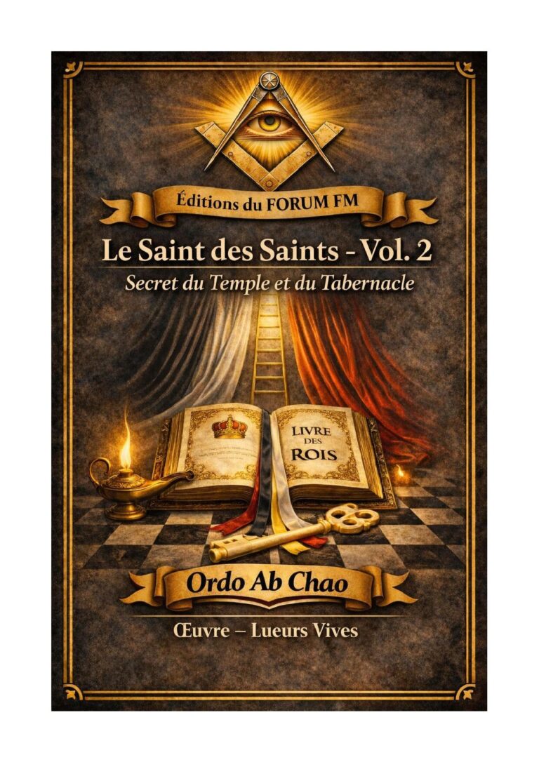 Le Saint des Saints – Vol. 2 – Lueurs Vives - LV0408 - Sources pour Franc-maçon