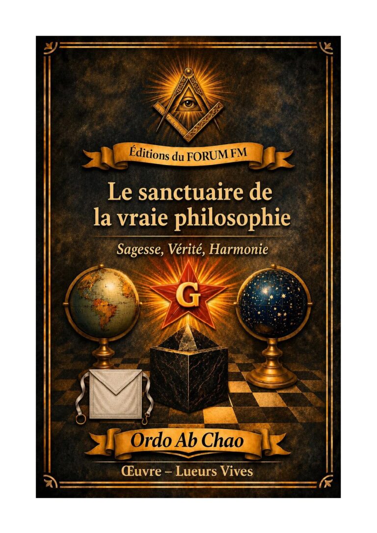 Le sanctuaire de la vraie philosophie – Lueurs Vives - LV0222 - Sources pour Franc-maçon