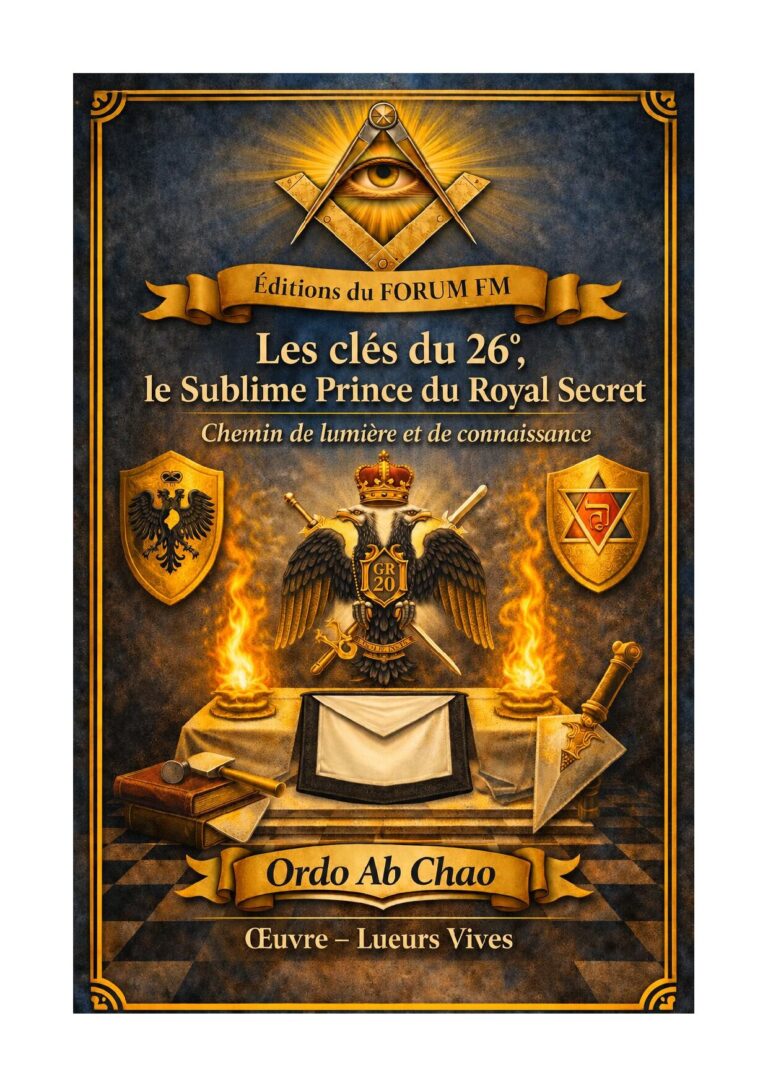 Les clés du 26°, le Sublime Prince du Royal Secret – Lueurs Vives - LV2600 - Sources pour Franc-maçon