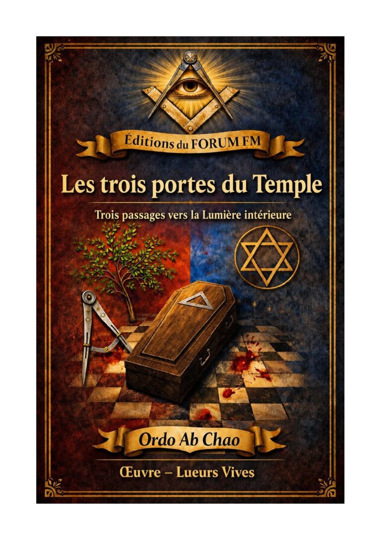 Les trois portes du Temple – Lueurs Vives - LV0315 - Sources pour Franc-maçon