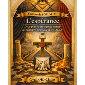 L'espérance, de la plus haute sagesse conduit à l'équilibre cosmique et le GADLU – Lueurs Vives - LV1875 - Sources pour Franc-maçon