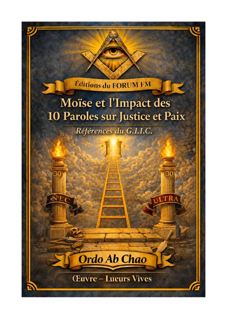 Moïse et l'Impact des 10 Paroles sur Justice et Paix – Lueurs Vives - LV3117 - Sources pour Franc-maçon