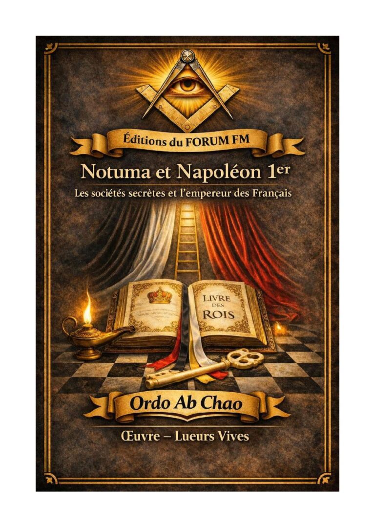 Notuma et Napoléon 1er – Lueurs Vives - LV0469 - Sources pour Franc-maçon