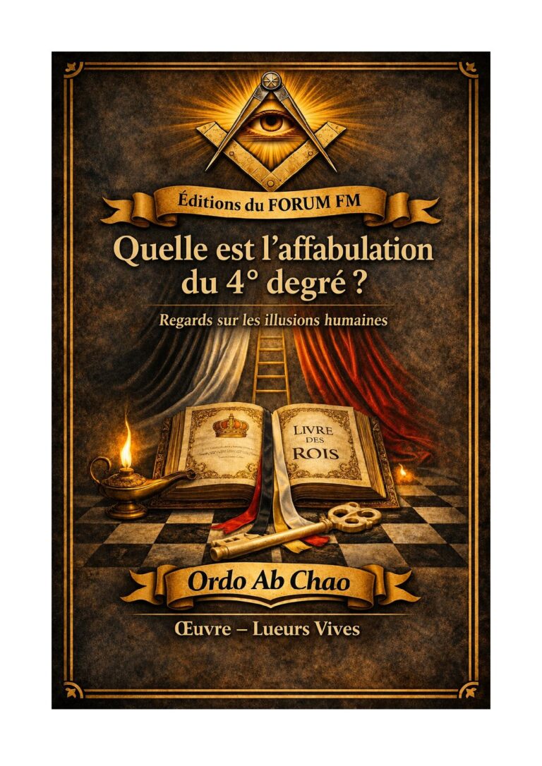 Quelle est l'affabulation du 4° degré ? – Lueurs Vives - LV042P - Sources pour Franc-maçon