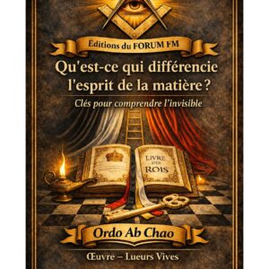 Qu'est-ce qui différencie l'esprit de la matière ? – Lueurs Vives - LV042N - Sources pour Franc-maçon