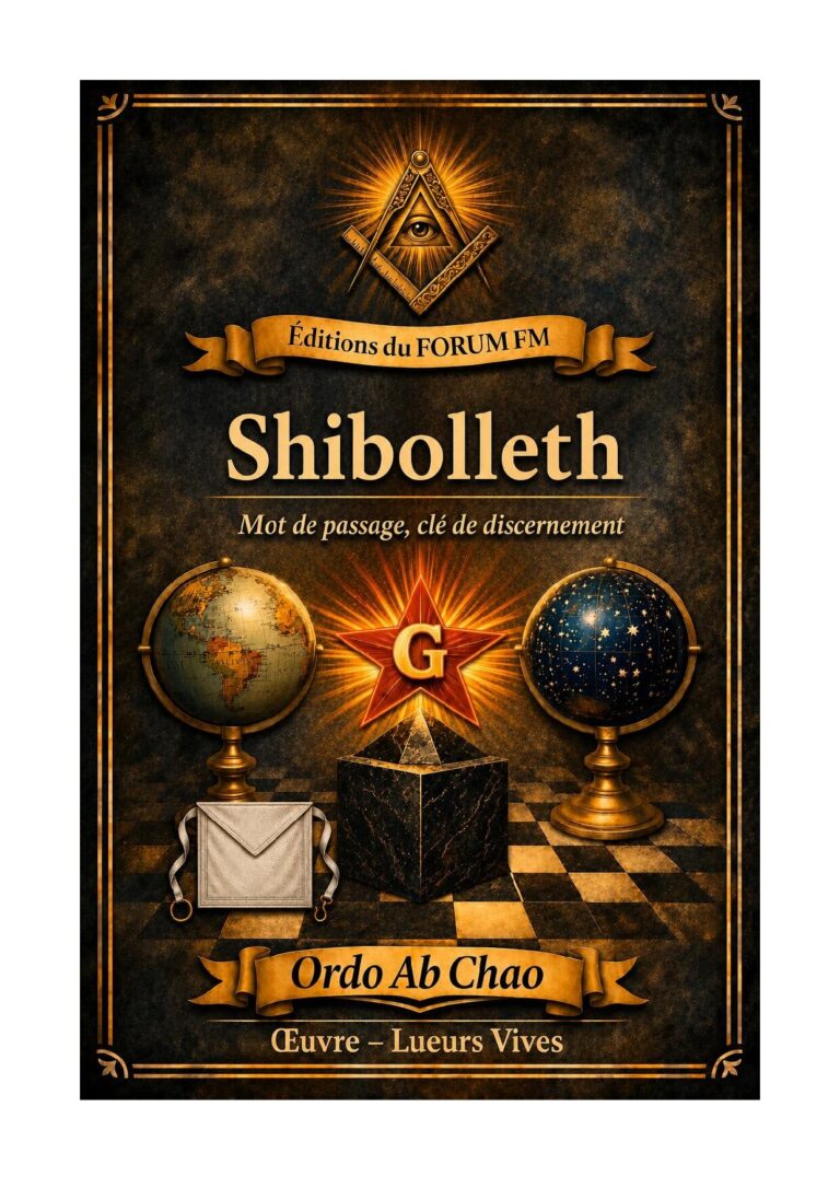 Shibolleth – Lueurs Vives - LV0204 - Sources pour Franc-maçon