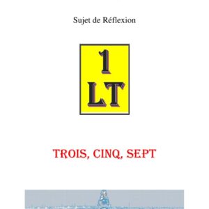 Trois, Cinq, Sept – Un Le Tout - SR03A9 - Sources pour Franc-maçon