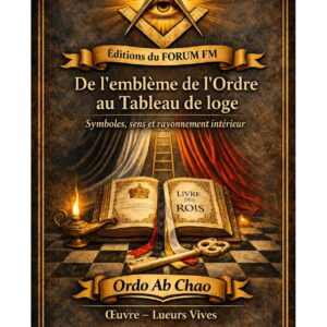 De l'emblème de l'Ordre au Tableau de loge – Lueurs Vives - LV0484 - Sources pour Franc-maçon