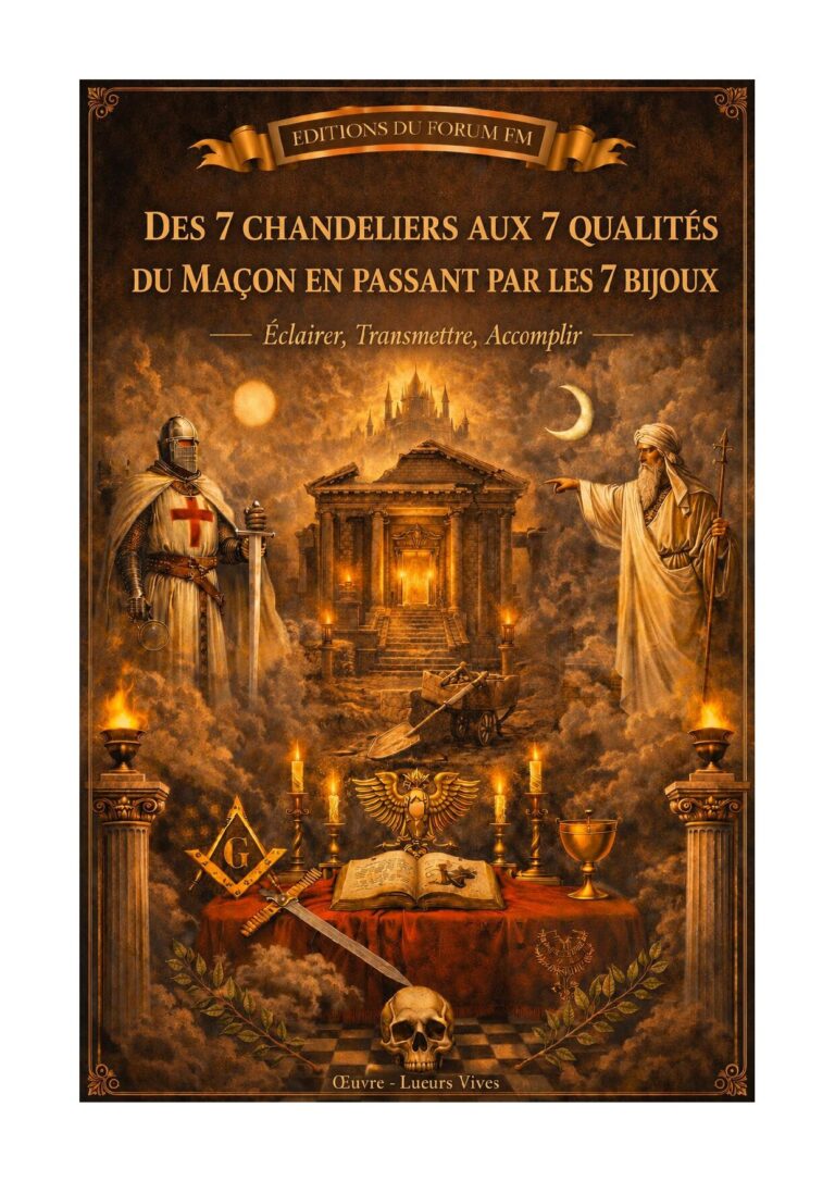 Des 7 chandeliers aux 7 qualités du Maçon en passant par les 7 bijoux – Lueurs Vives - LV1709 - Sources pour Franc-maçon
