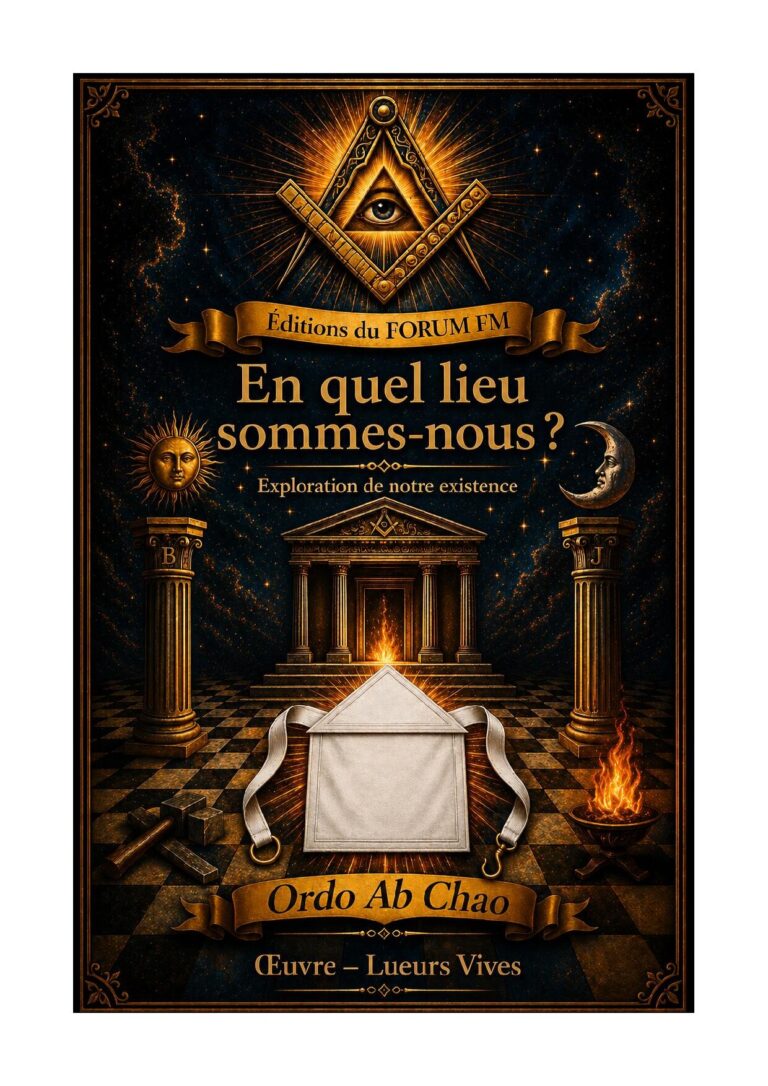 En quel lieu sommes-nous ? – Lueurs Vives - LV011D - Sources pour Franc-maçon