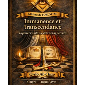 Immanence et transcendance – Lueurs Vives - LV0485 - Sources pour Franc-maçon