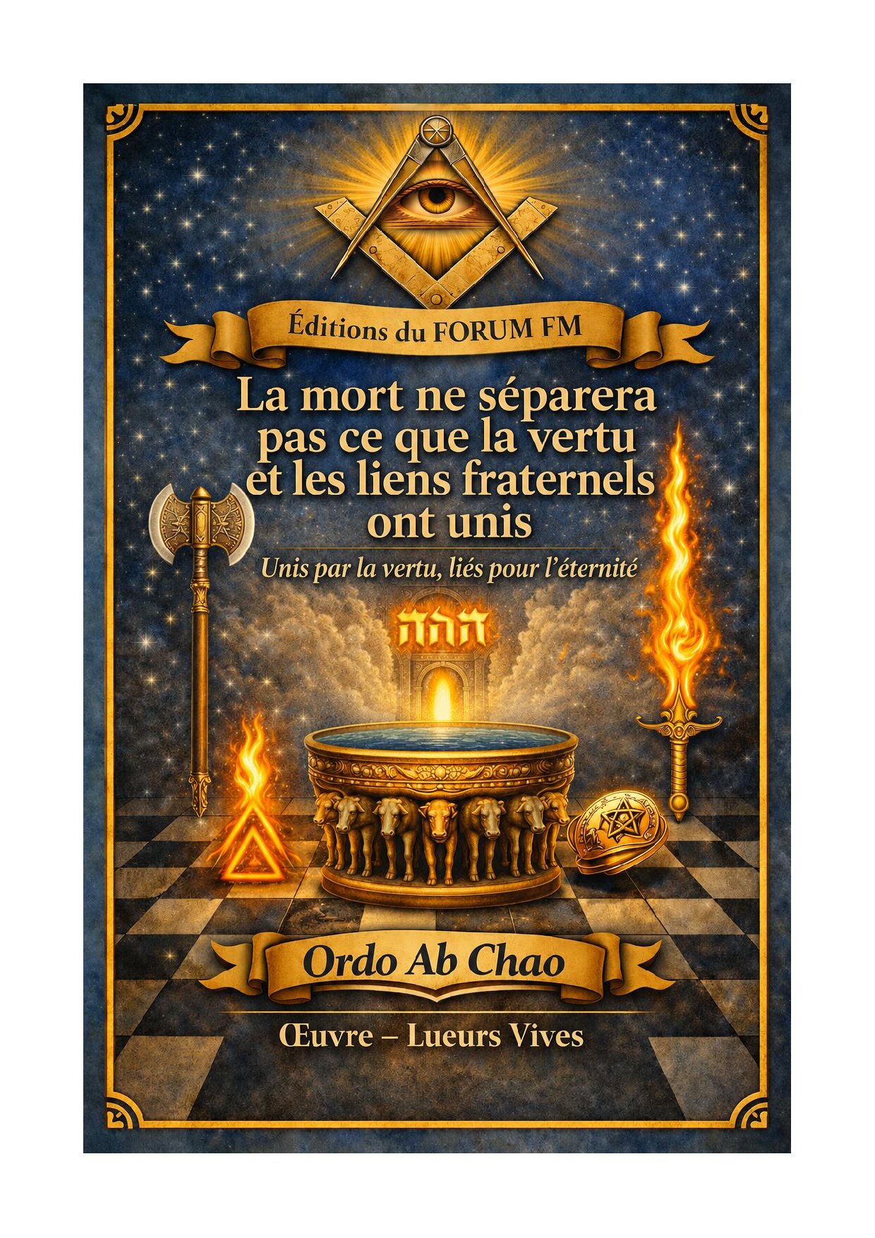 La mort ne séparera pas ce que la vertu et les liens fraternels ont unis – Lueurs Vives - LV1484 - Sources pour Franc-maçon