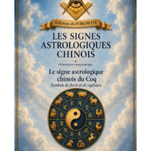Le signe astrologique chinois du Coq – Lueurs Vives - LV01ZN - Sources pour Franc-maçon