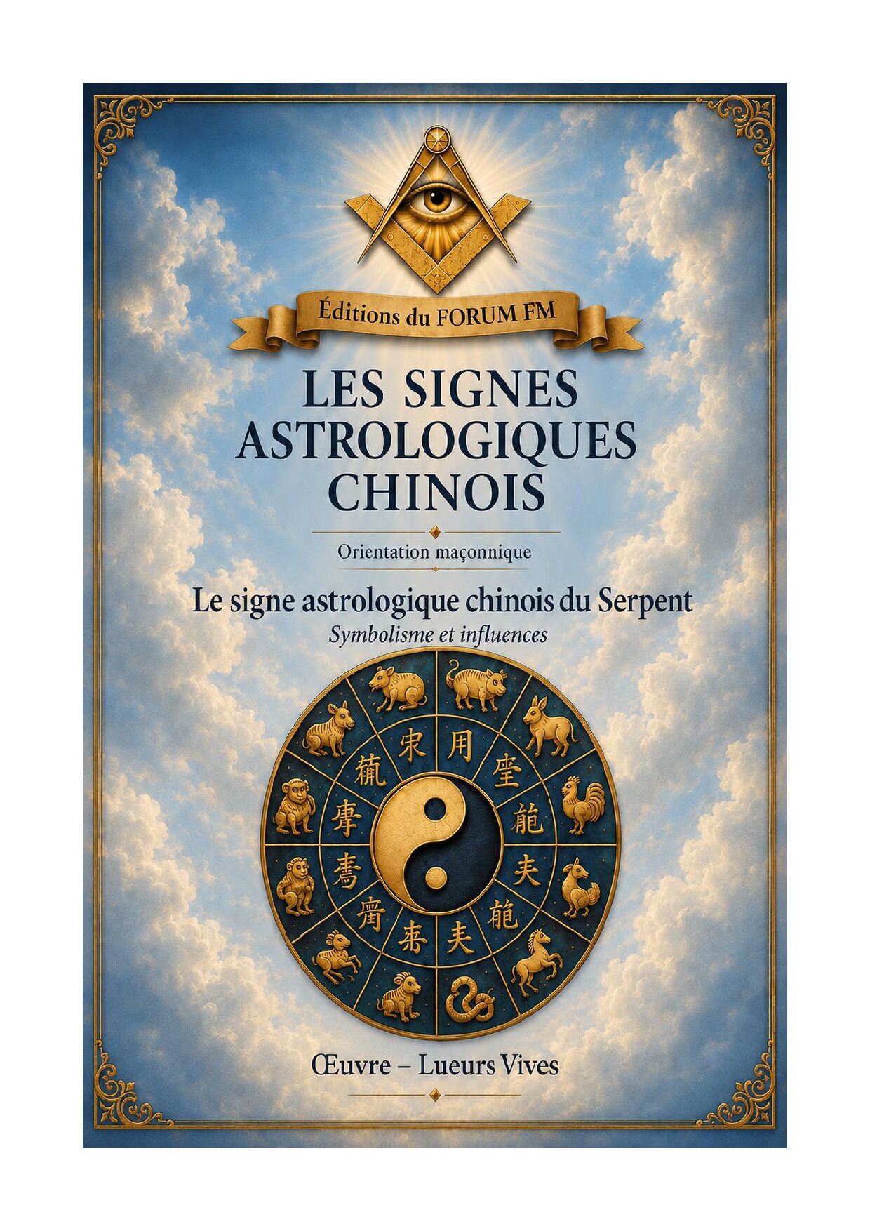 Le signe astrologique chinois du Serpent – Lueurs Vives - LV01ZJ - Sources pour Franc-maçon