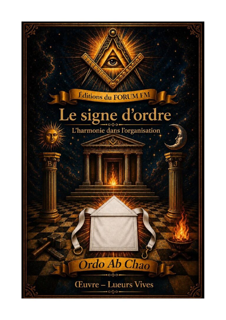 Le signe d'ordre – Lueurs Vives - LV0193 - Sources pour Franc-maçon
