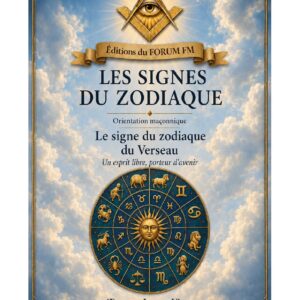 Le signe du zodiaque du Verseau – Lueurs Vives - LV01ZB - Sources pour Franc-maçon