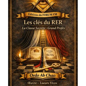 Les clés du RER – La Classe Secrète : Grand Profès – Lueurs Vives - LV08E1 - Sources pour Franc-maçon