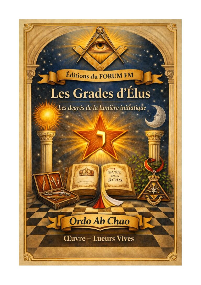 Les Grades d'Elus – Lueurs Vives - LV1217 - Sources pour Franc-maçon