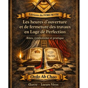 Les heures d'ouverture et de fermeture des travaux en Loge de Perfection – Lueurs Vives - LV0494 - Sources pour Franc-maçon