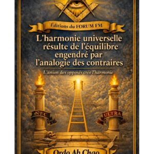 L'harmonie universelle résulte de l'équilibre engendré par l'analogie des contraires – Lueurs Vives - LV3058 - Sources pour Franc-maçon