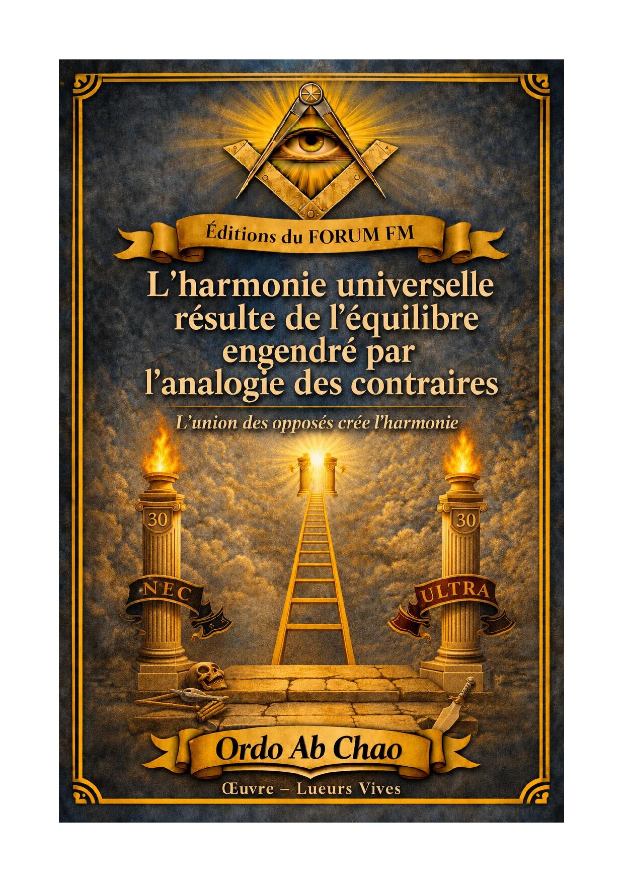 L'harmonie universelle résulte de l'équilibre engendré par l'analogie des contraires – Lueurs Vives - LV3058 - Sources pour Franc-maçon