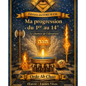 Ma progression du 1er au 14° – Lueurs Vives - LV1487 - Sources pour Franc-maçon