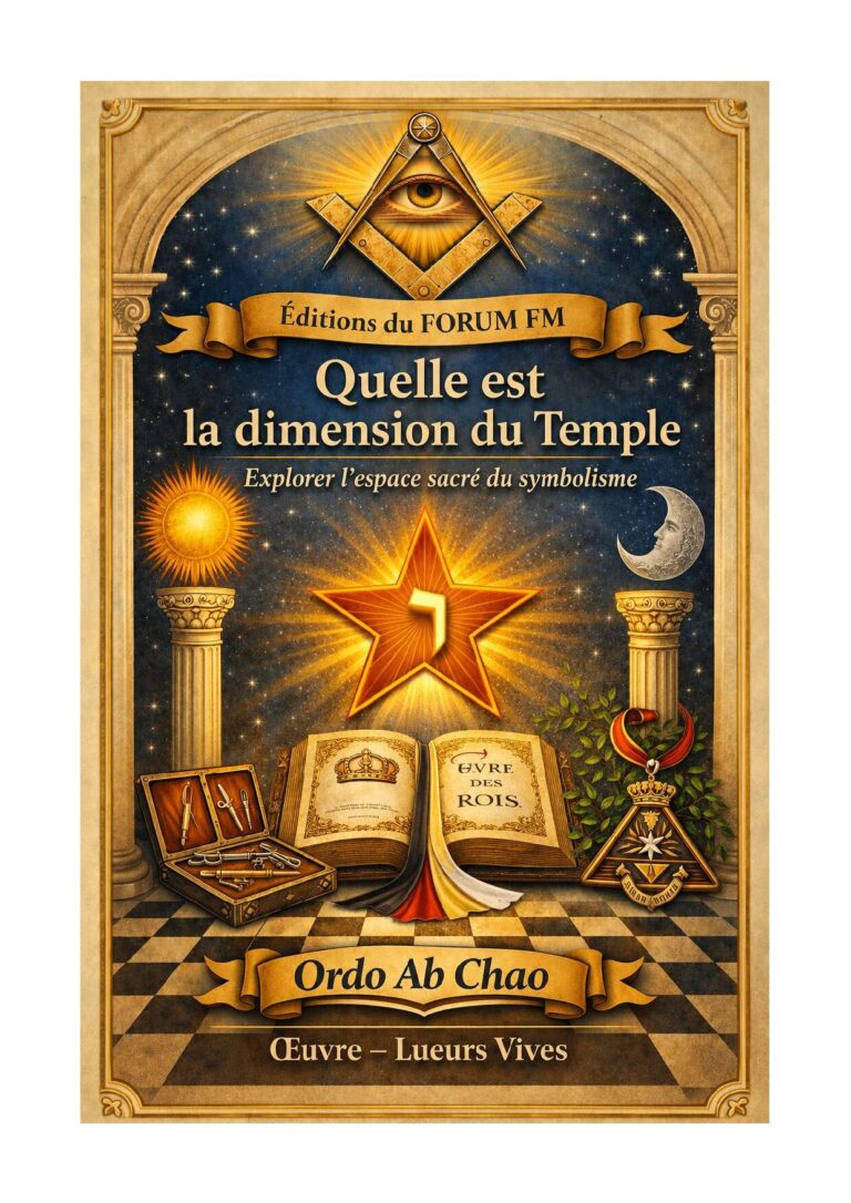 Quelle est la dimension du Temple – Lueurs Vives - LV1251 - Sources pour Franc-maçon
