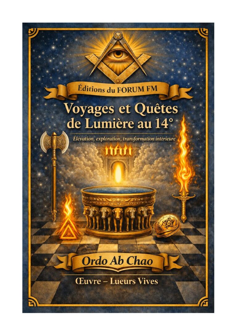 Voyages et Quêtes de Lumière au 14° – Lueurs Vives - LV1442 - Sources pour Franc-maçon