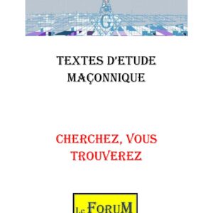 Cherchez, vous trouverez – Corpus - CM019J - Sources pour Franc-maçon