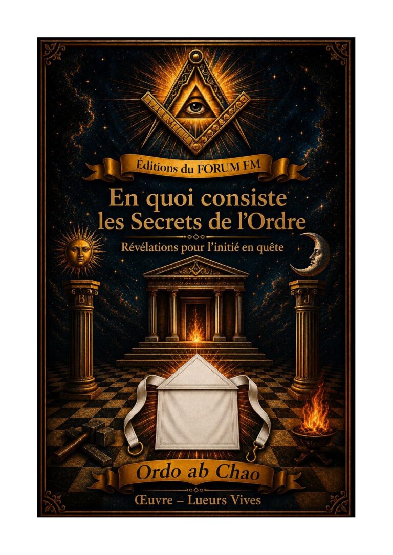 En quoi consiste les Secrets de l'Ordre – Lueurs Vives - LV011F - Sources pour Franc-maçon