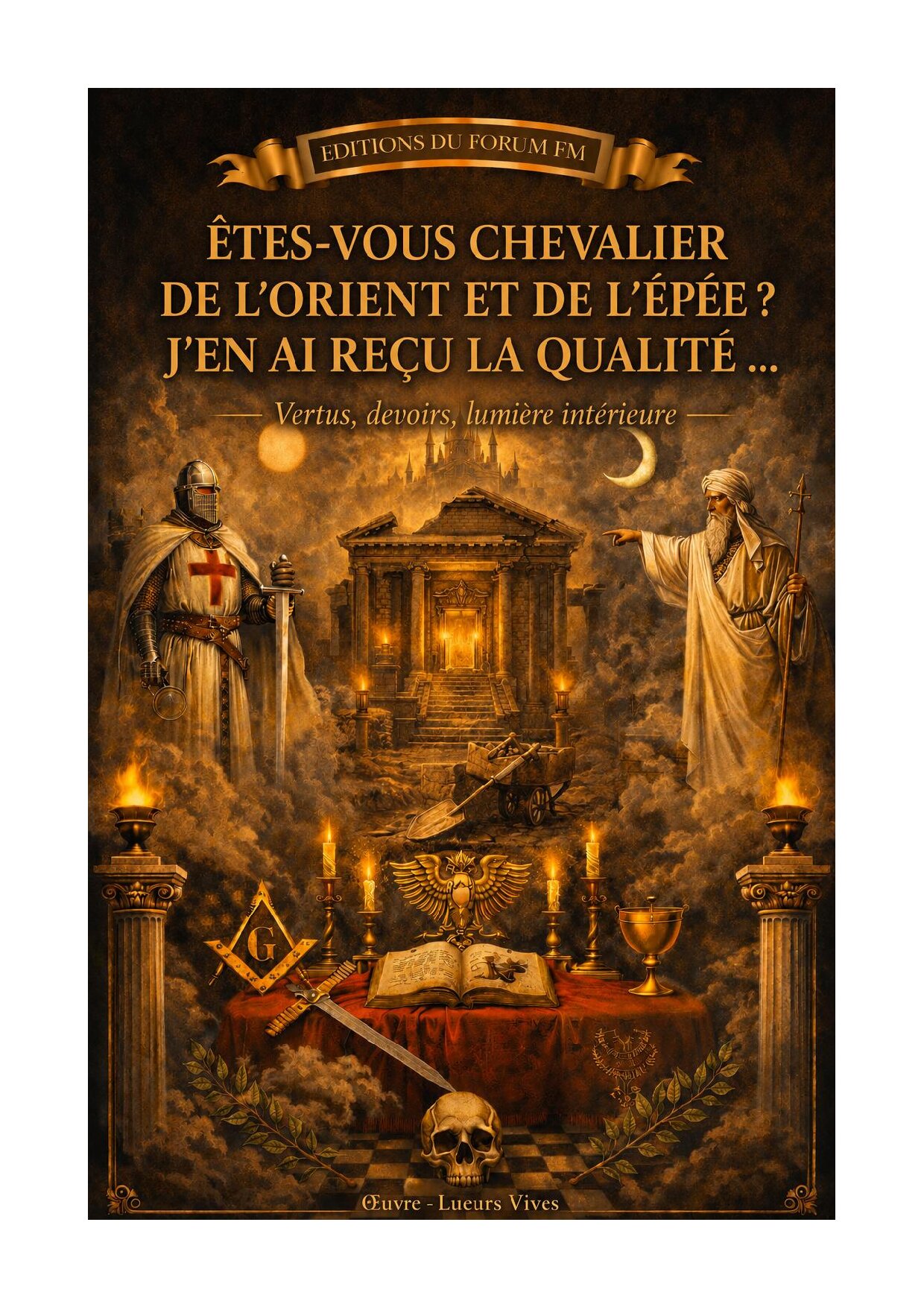 Êtes-vous Chevalier de l'Orient et de l'Épée ? J'en ai reçu la qualité … – Lueurs Vives - LV1507 - Sources pour Franc-maçon
