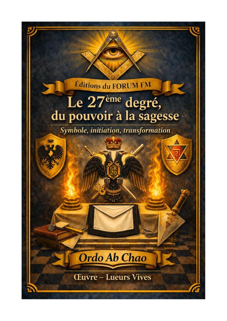 Le 27ème degré, du pouvoir à la sagesse – Lueurs Vives - LV2706 - Sources pour Franc-maçon