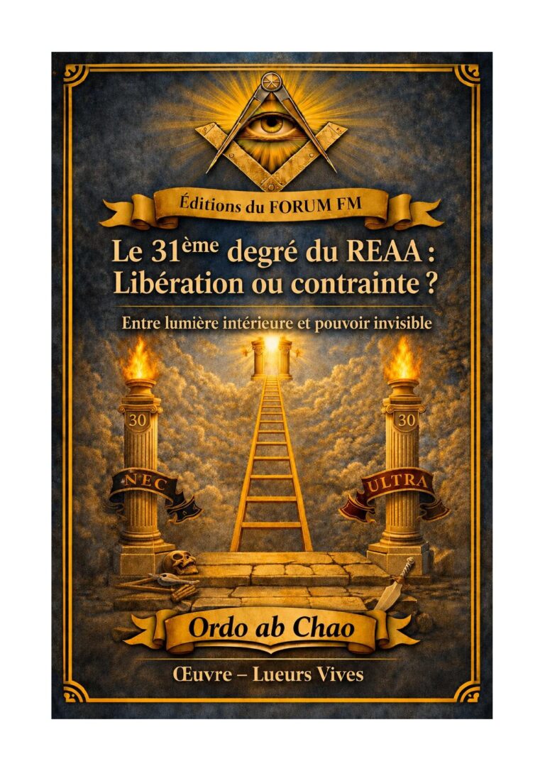 Le 31ème degré du REAA : Libération ou contrainte ? – Lueurs Vives - LV3061 - Sources pour Franc-maçon