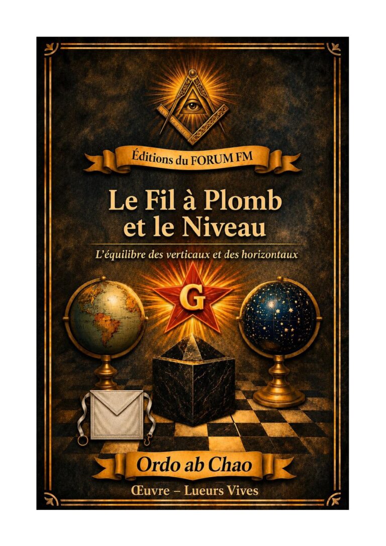 Le Fil à Plomb et le Niveau – Lueurs Vives - LV0268 - Sources pour Franc-maçon