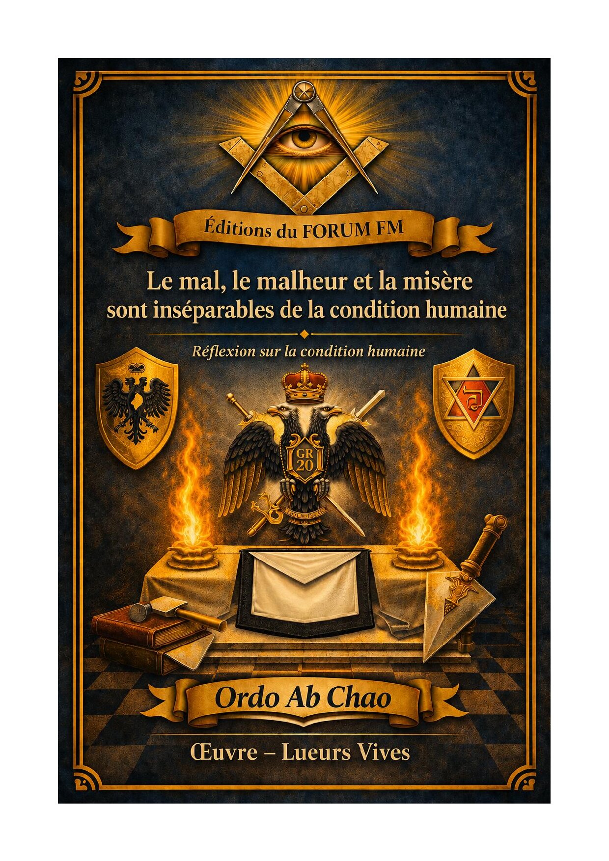 Le mal, le malheur et la misère sont inséparables de la condition humaine – Lueurs Vives - LV2803 - Sources pour Franc-maçon