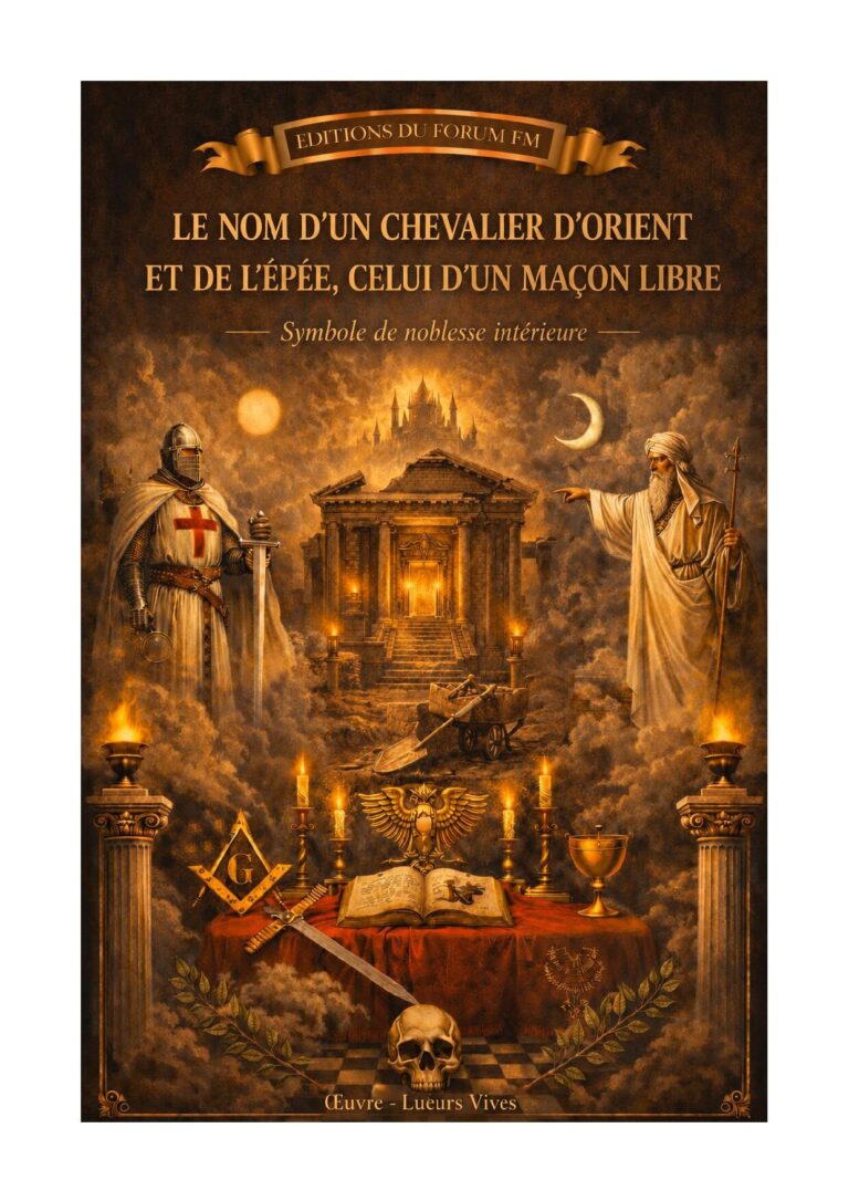 Le nom d'un Chevalier d'Orient et de l'Épée, celui d'un maçon libre – Lueurs Vives - LV1505 - Sources pour Franc-maçon