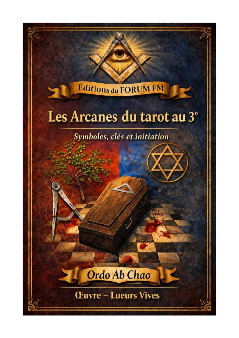 Les Arcanes du tarot au 3° – Lueurs Vives - LV038X - Sources pour Franc-maçon