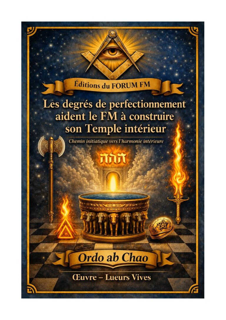 Les degrés de perfectionnement aident le FM à construire son Temple intérieur – Lueurs Vives - LV1437 - Sources pour Franc-maçon
