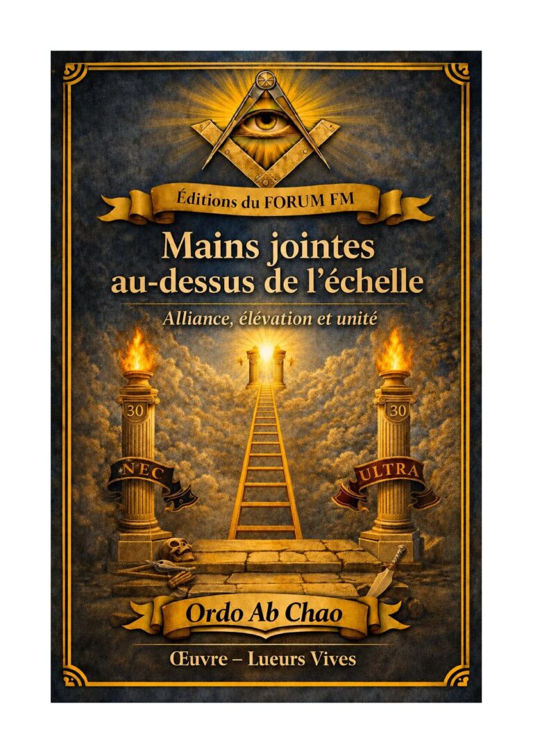 Mains jointes au-dessus de l'échelle – Lueurs Vives - LV3060 - Sources pour Franc-maçon