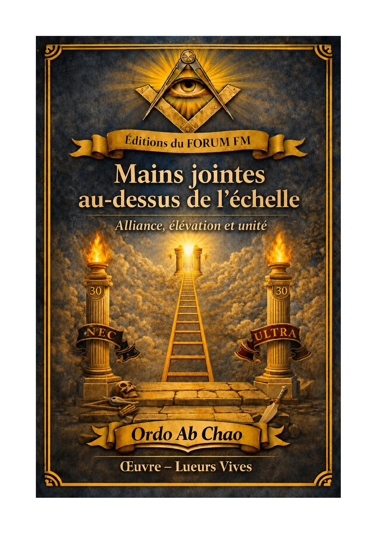 Mains jointes au-dessus de l'échelle – Lueurs Vives - LV3060 - Sources pour Franc-maçon