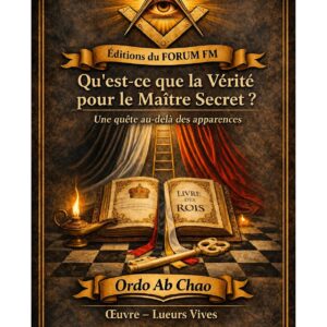 Qu'est-ce que la Vérité pour le Maître Secret ? – Lueurs Vives - LV041Z - Sources pour Franc-maçon