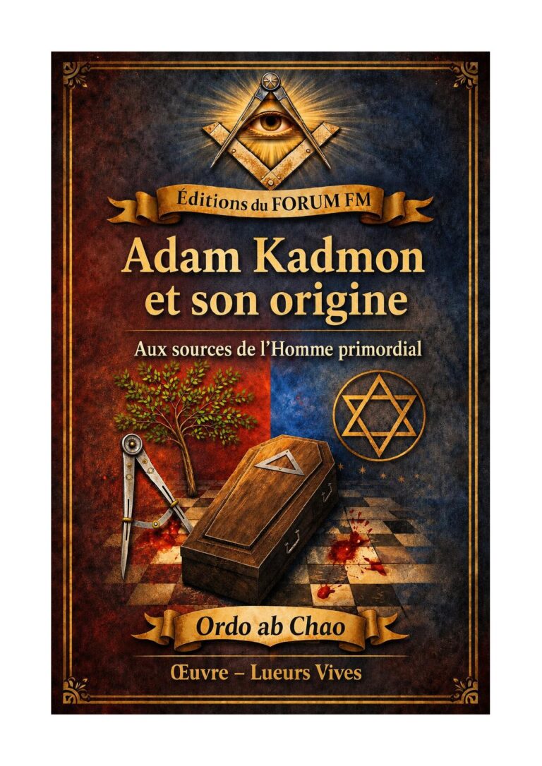 Adam Kadmon et son origine – Lueurs Vives - LV038E - Sources pour Franc-maçon
