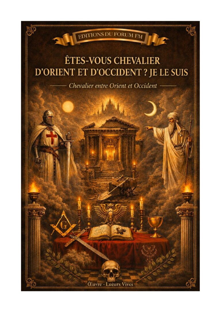 Êtes-vous Chevalier d'Orient et d'Occident ? Je le suis – Lueurs Vives - LV1714 - Sources pour Franc-maçon