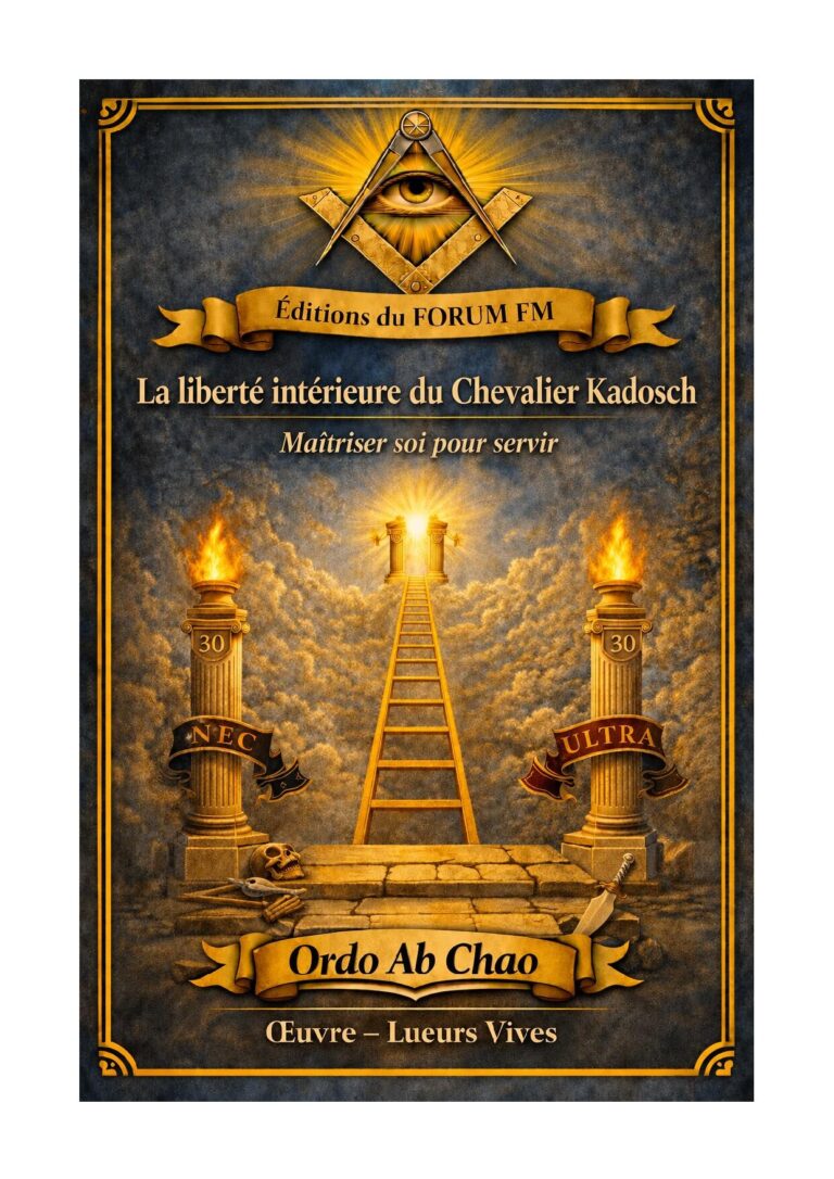 La liberté intérieure du Chevalier Kadosch – Lueurs Vives - LV3062 - Sources pour Franc-maçon