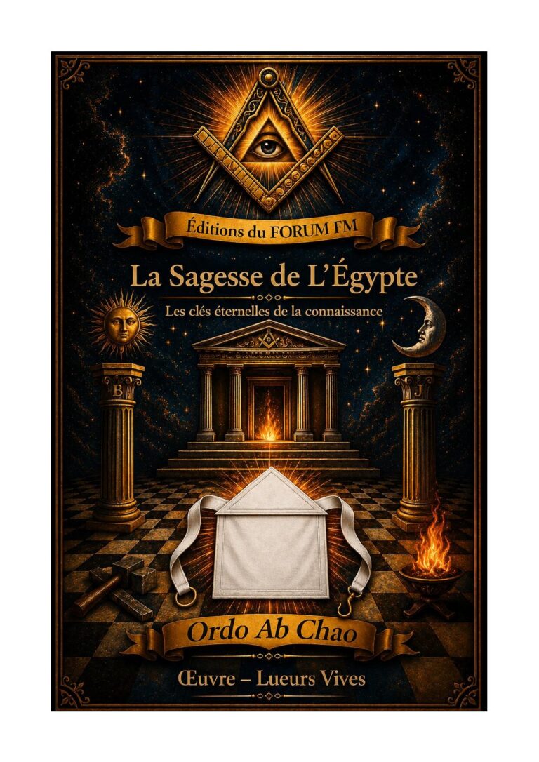 La Sagesse de L'Egypte – Lueurs Vives - LV012B - Sources pour Franc-maçon