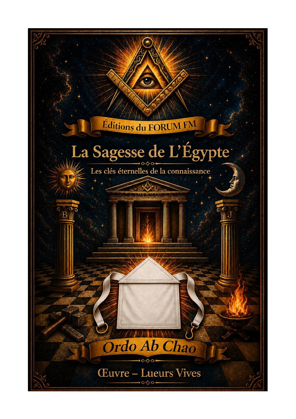 La Sagesse de L'Egypte – Lueurs Vives - LV012B - Sources pour Franc-maçon